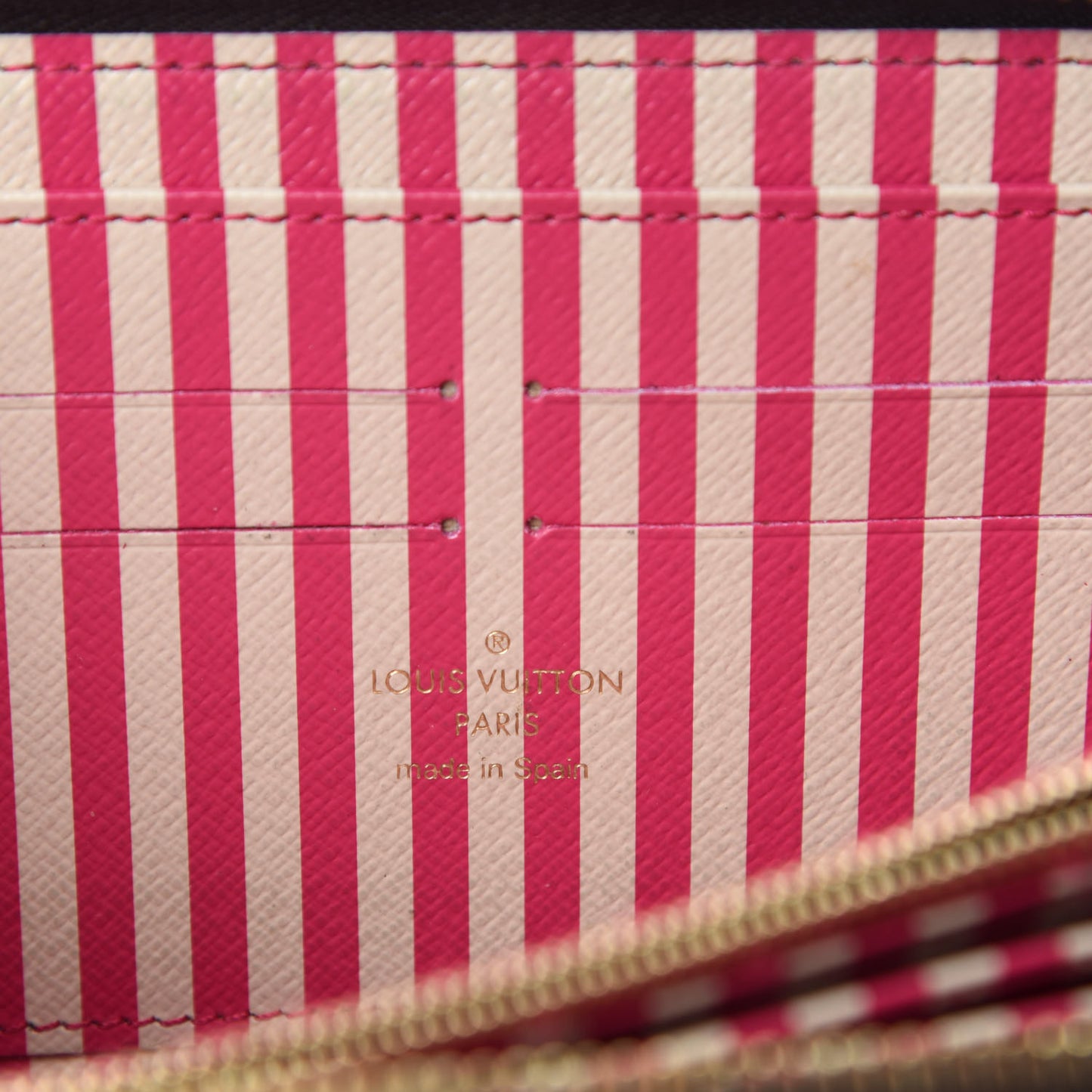 Monogram 2014 Christmas Animation Zippy Wallet