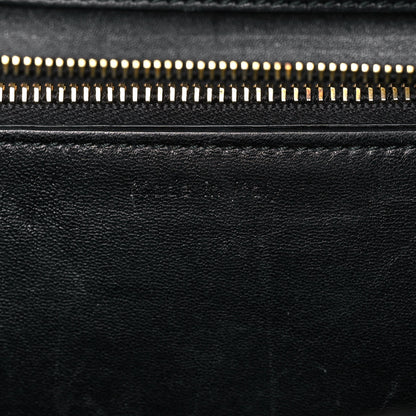 Celine Liege Calfskin Large Classic Box Flap Bag Black 8 of 16