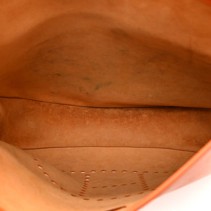 Hermes Epsom Evelyne II GM Orange 5 of 11