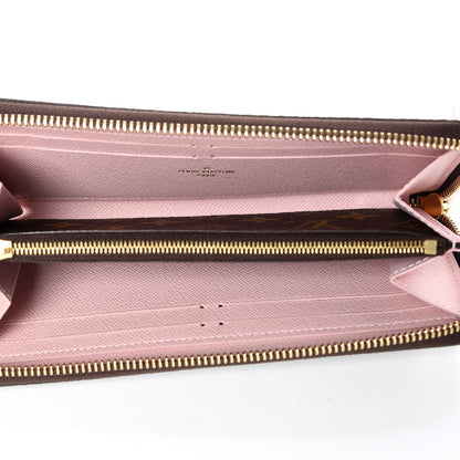 Louis Vuitton Monogram Clemence Wallet Rose Ballerine 5 of 8
