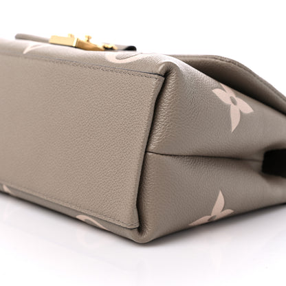 Louis Vuitton Empreinte Monogram Giant Madeleine MM Dove Grey Beige 8 of 9