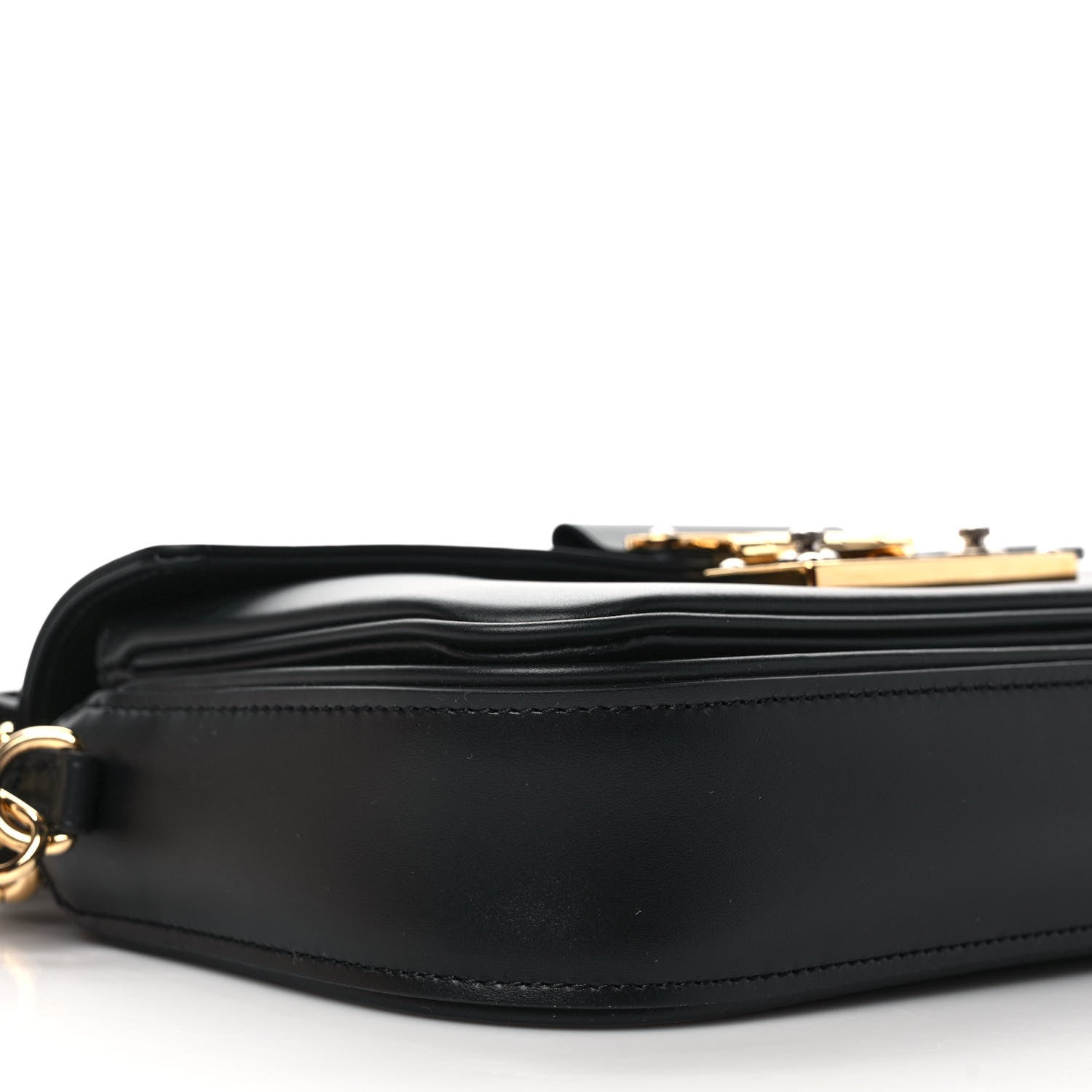 Louis Vuitton Calfskin Monogram Swing Black 7 of 8