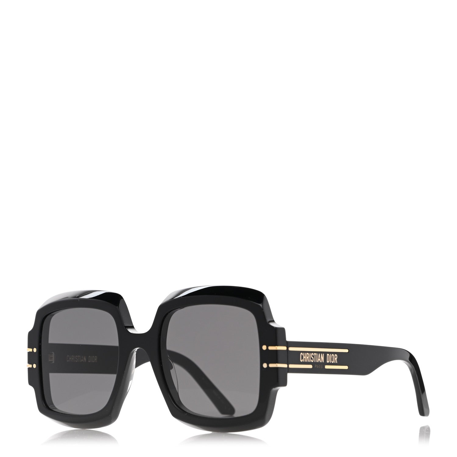 Christian Dior Acetate Diorsignature S1U Square Sunglasses Black 1 of 7