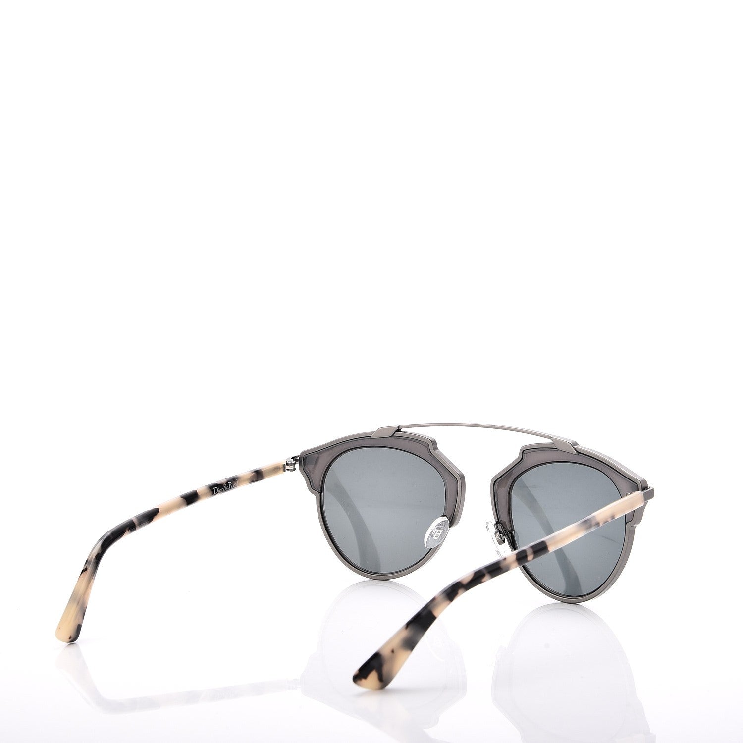 Christian Dior So Real Sunglasses Ruthenium Light Havana 4 of 8