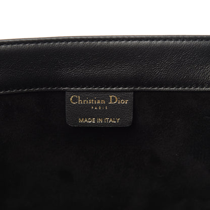 Christian Dior Calfskin Embossed Medium Book Tote Black 6 of 10