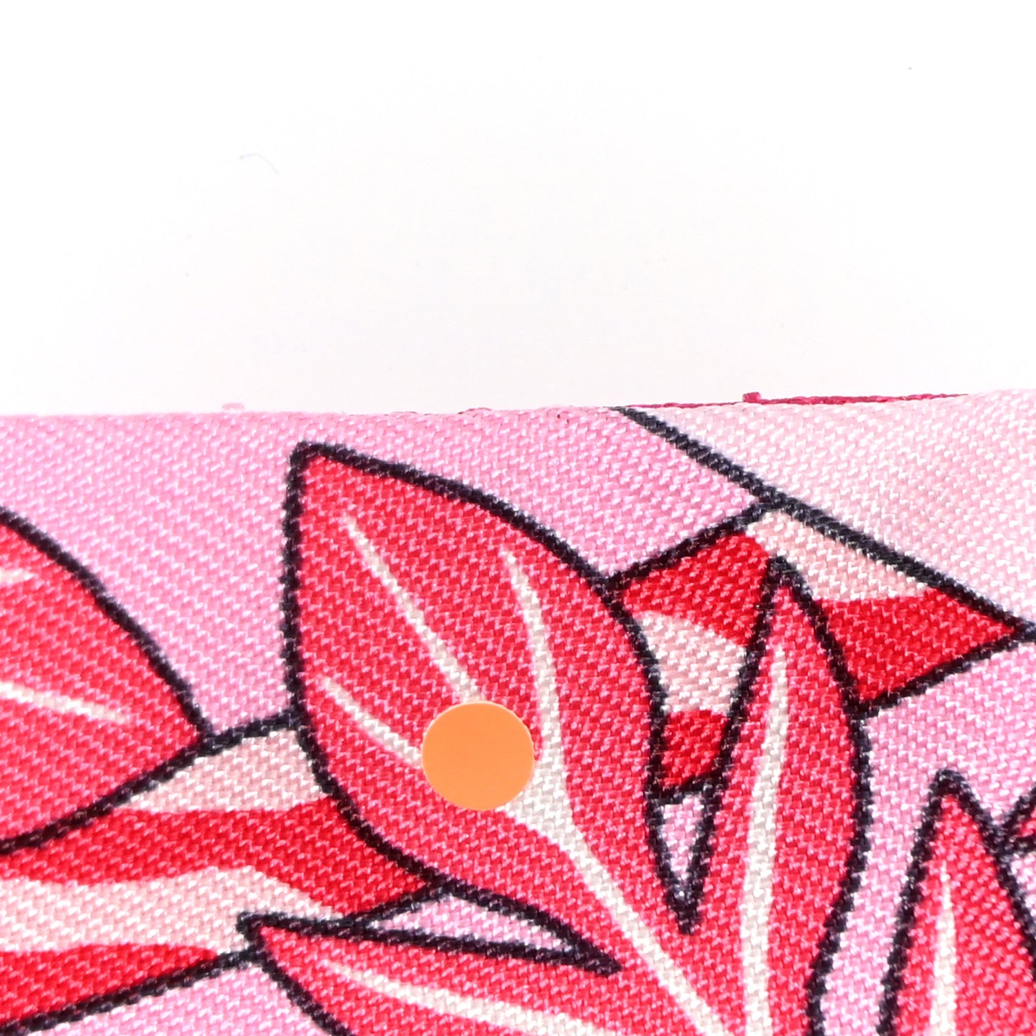 Hermes Silk Plumetis Upcycle Twilly Rose 9 of 9
