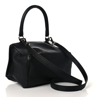 Givenchy Sugar Goatskin Rivet Embellished Large Pandora Black 3 of 10