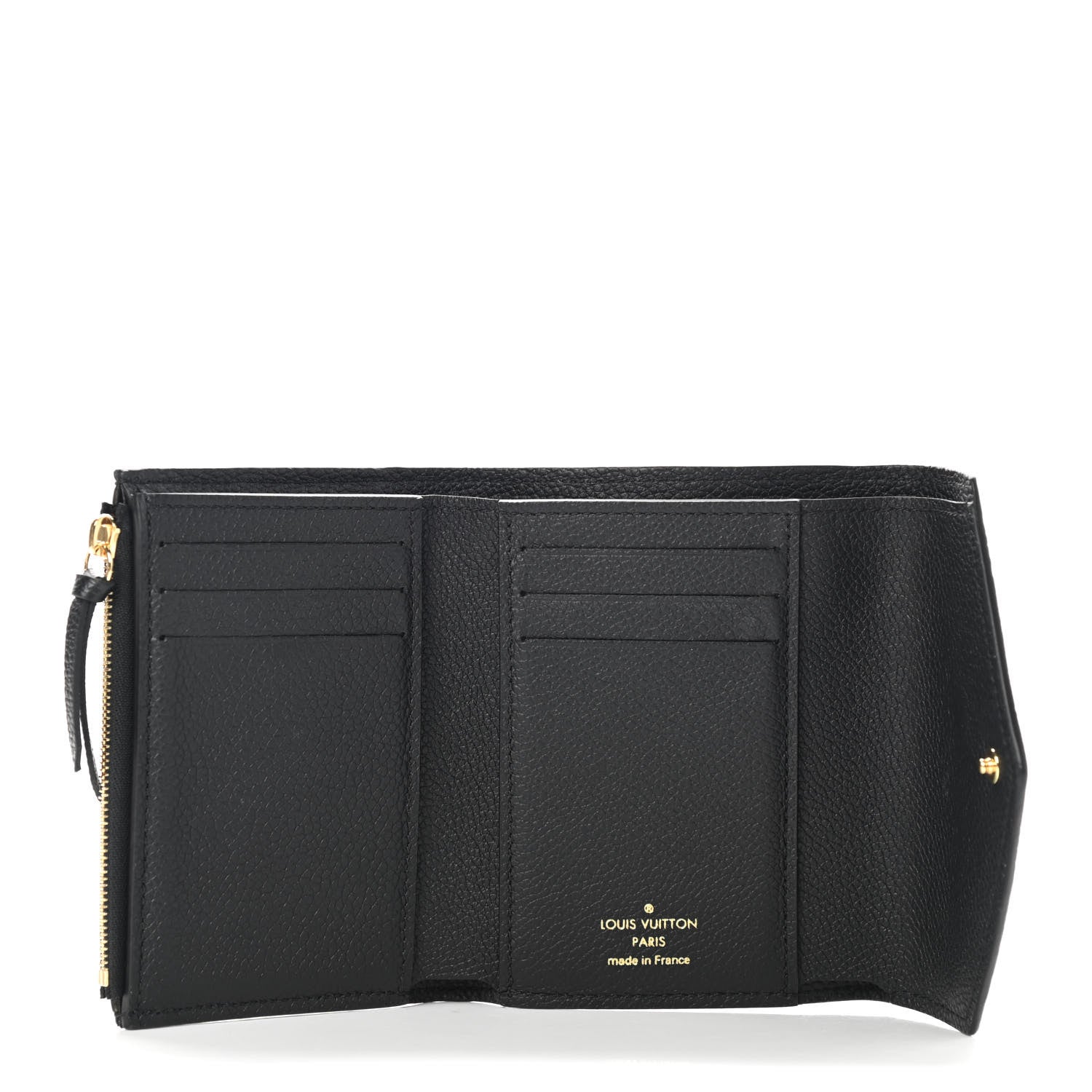 Louis Vuitton Empreinte Victorine Wallet Black 5 of 7