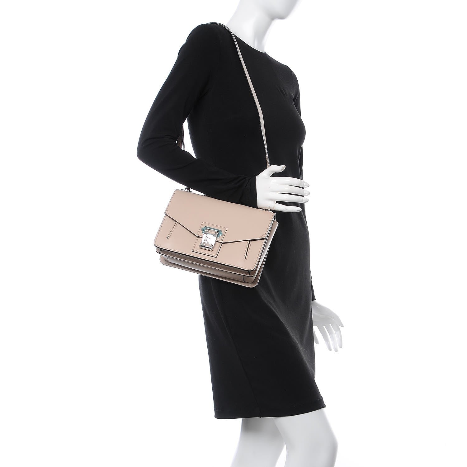 Proenza Schouler Calfskin Hava Shoulder Bag Sand 2 of 6