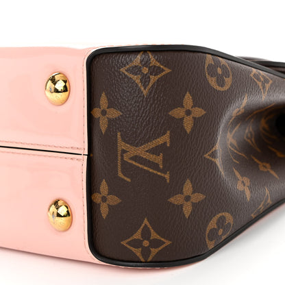 Louis Vuitton Patent Calfskin Monogram Cherrywood PM Rose Ballerine 8 of 8
