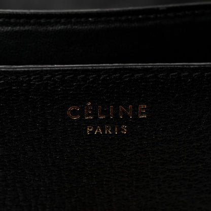 Celine Goatskin Medium Classic Box Flap Bag Black 7 of 14