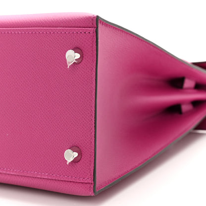 Hermes Epsom Kelly Sellier 28 Rose Pourpre 10 of 15
