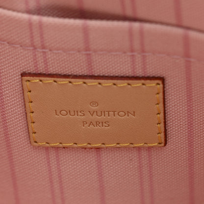 Louis Vuitton Damier Azur Neverfull MM GM Pochette Rose Ballerine 6 of 6