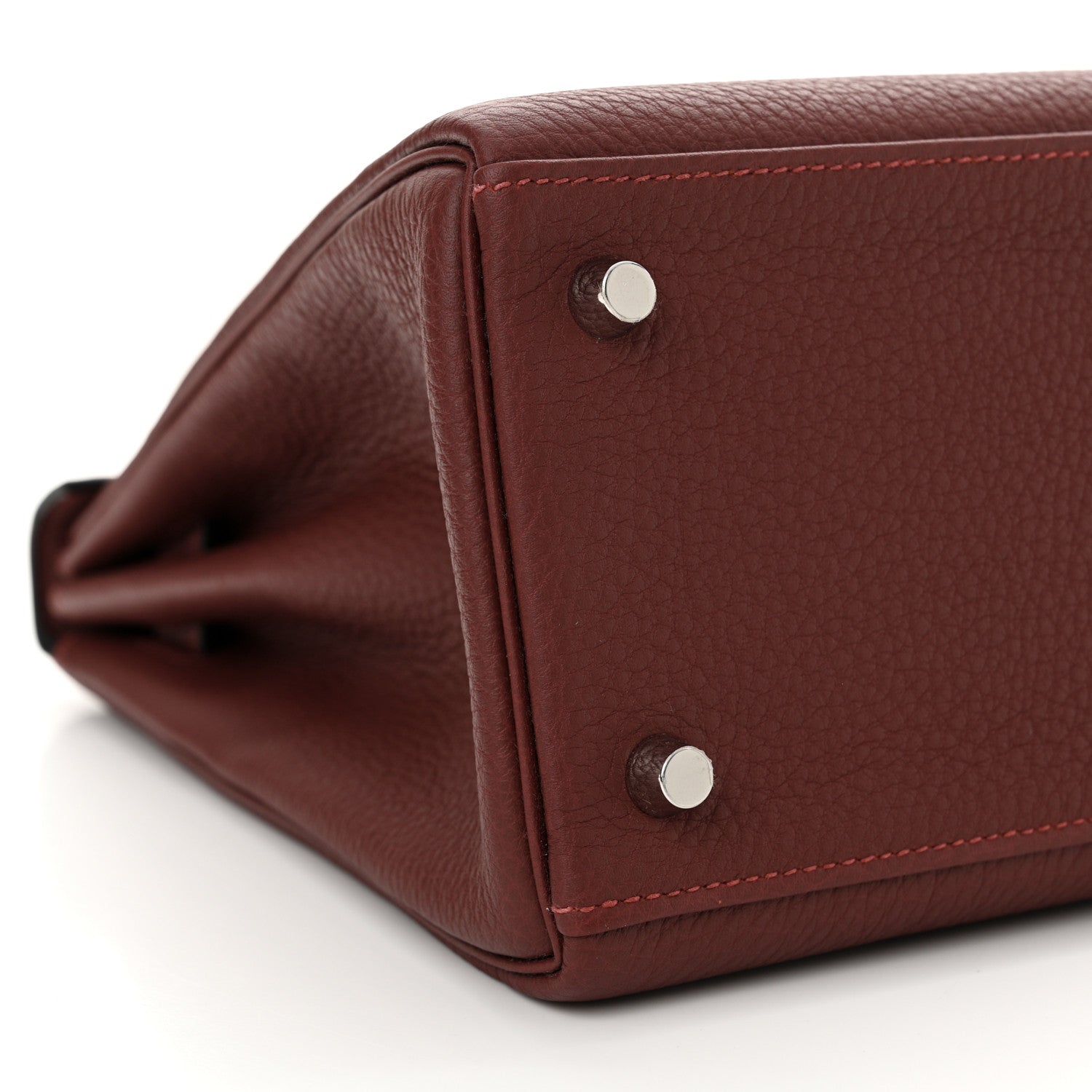 Hermes Togo Kelly Retourne 28 Rouge H 9 of 11
