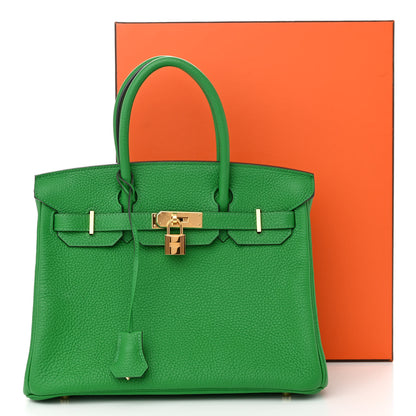 Hermes Togo BIRKIN 30 Bambou 11 of 11