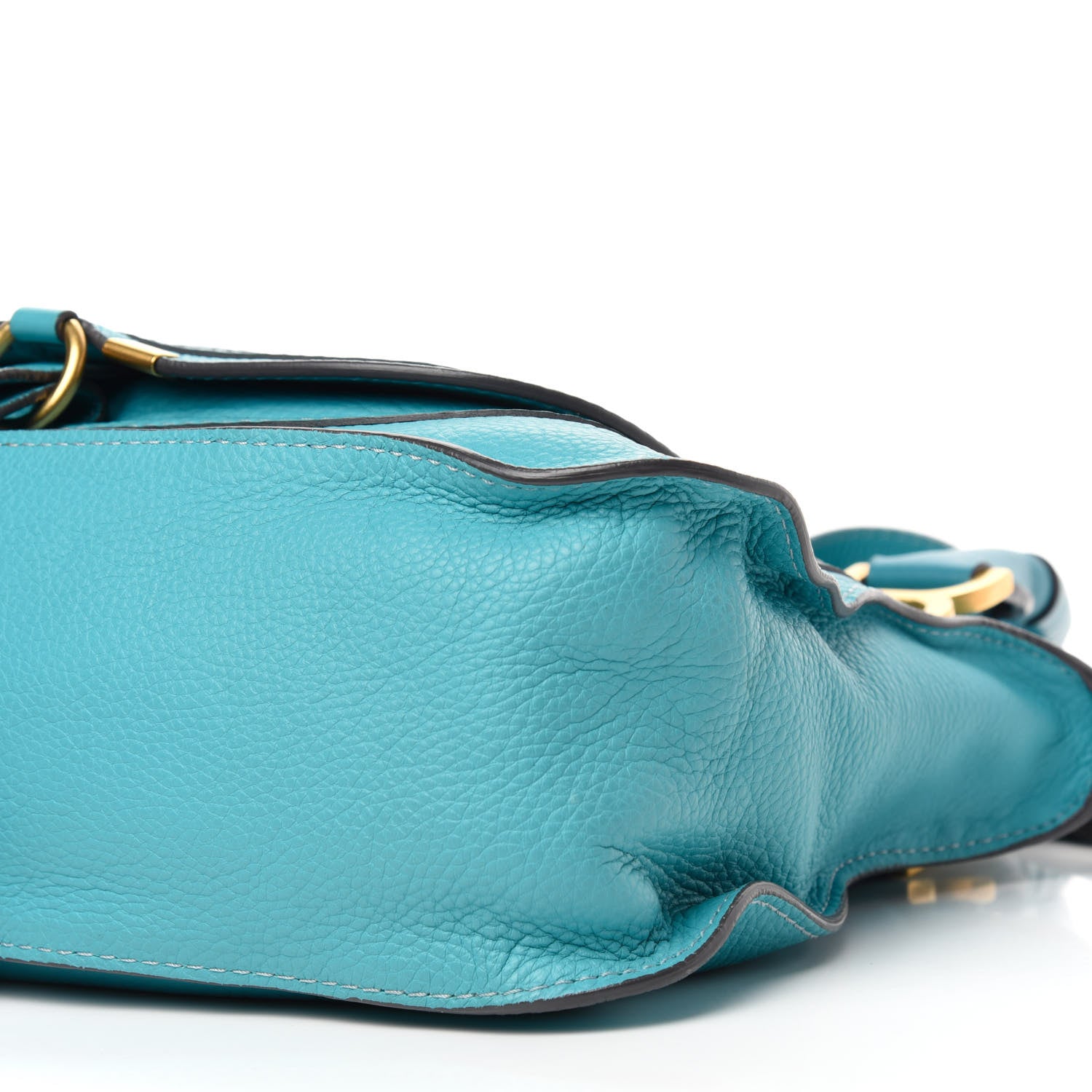 Chloe Calfskin Medium Marcie Satchel Washed Blue 6 of 9