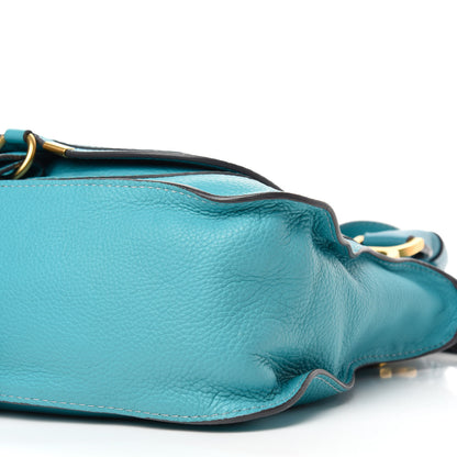 Chloe Calfskin Medium Marcie Satchel Washed Blue 6 of 9