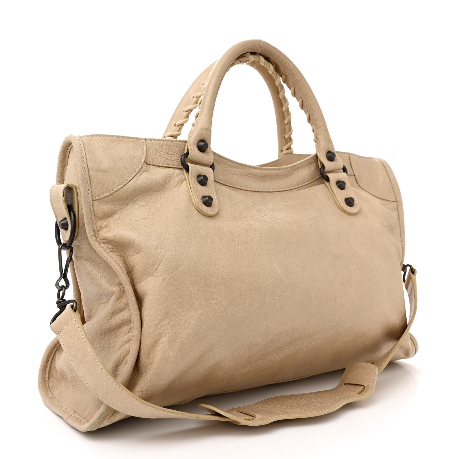 Balenciaga Agneau Classic Hardware City Sahara 3 of 17