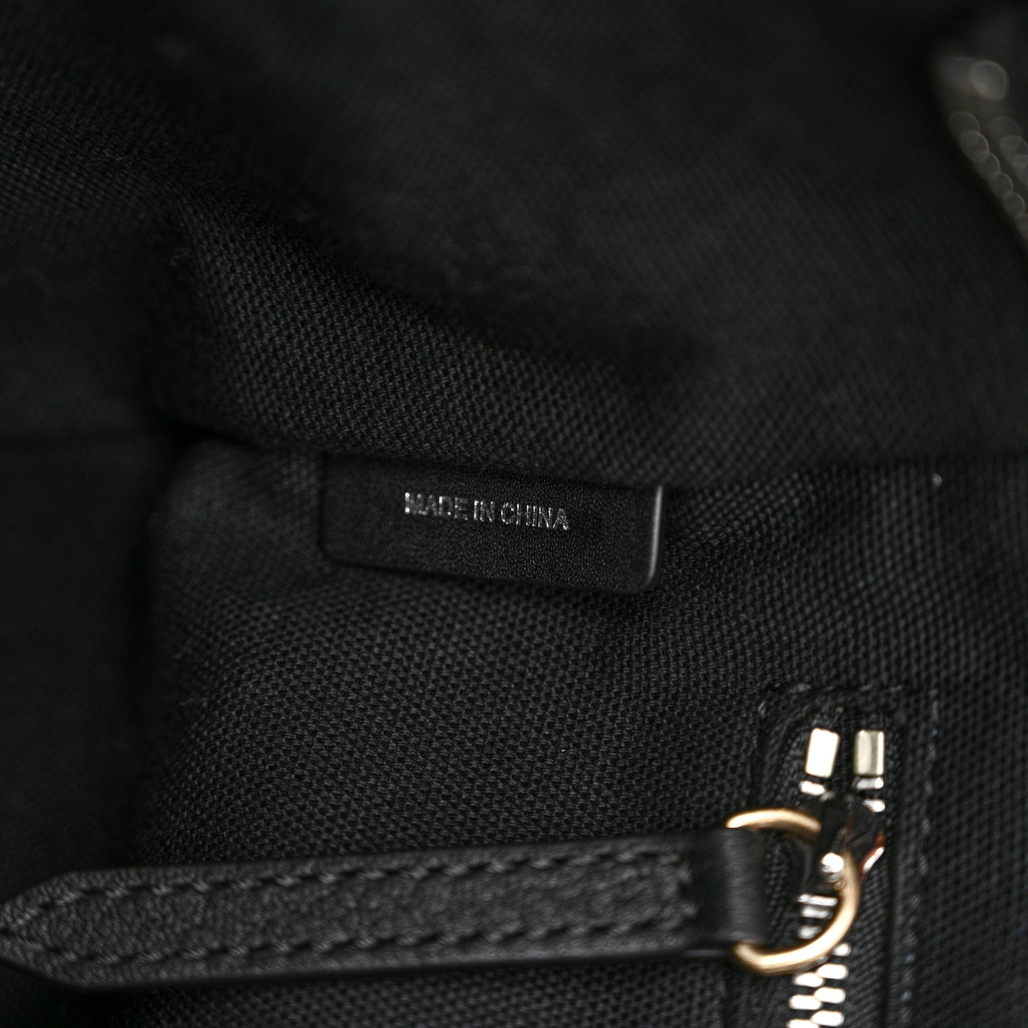 Canvas Mega Check Grained Calfskin Medium Harcourt Satchel Black