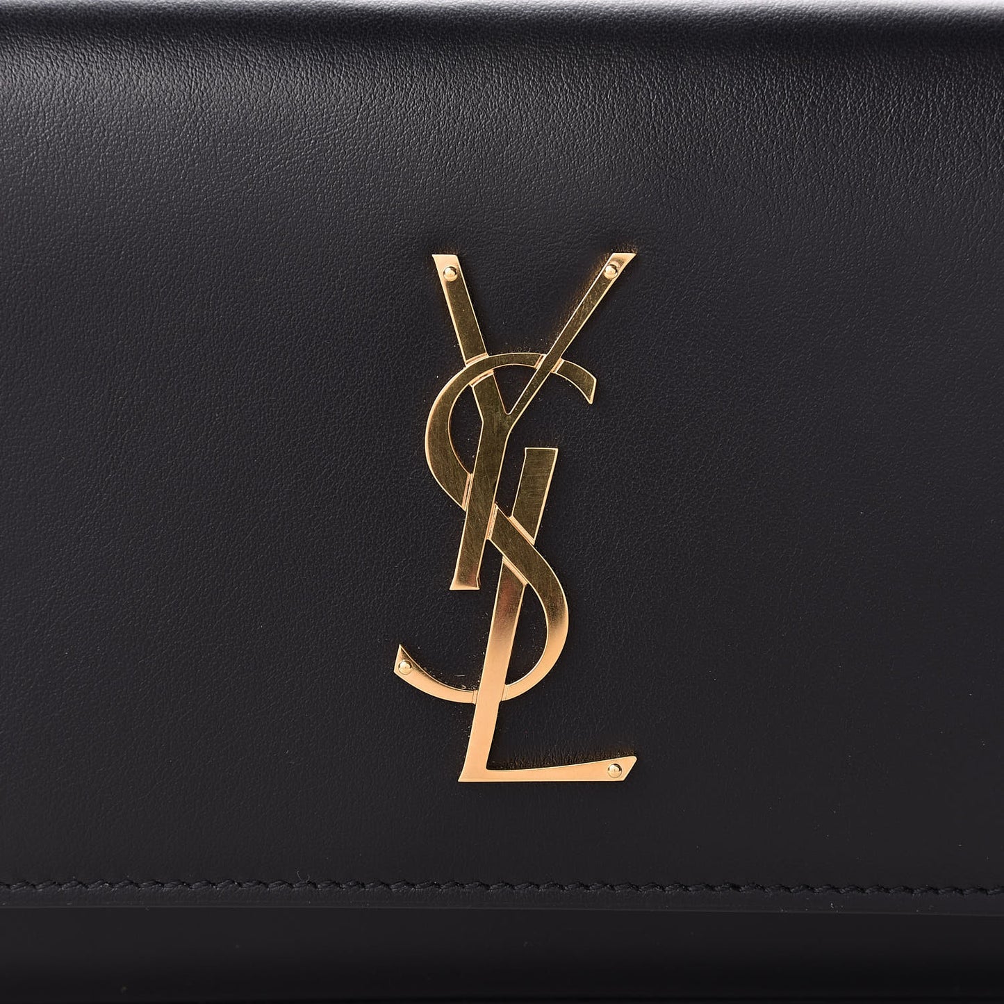 Smooth Calfskin Monogram Kate Belt Bag Black