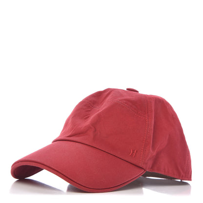 Hermes Cotton Cap 57 Red 1 of 12
