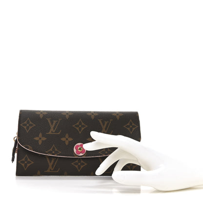 Louis Vuitton Monogram Bloom Flower Emilie Wallet 2 of 6