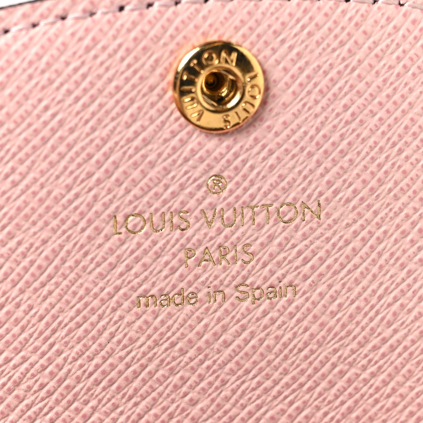 Monogram Rosalie Coin Purse Rose Ballerine