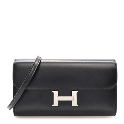 Hermes Box Constance Wallet To Go Black 1 of 11