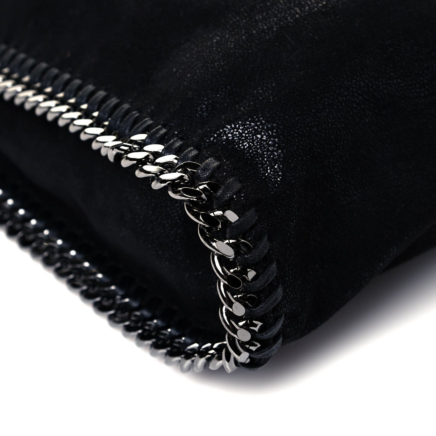 Shaggy Deer Small Falabella Tote Black