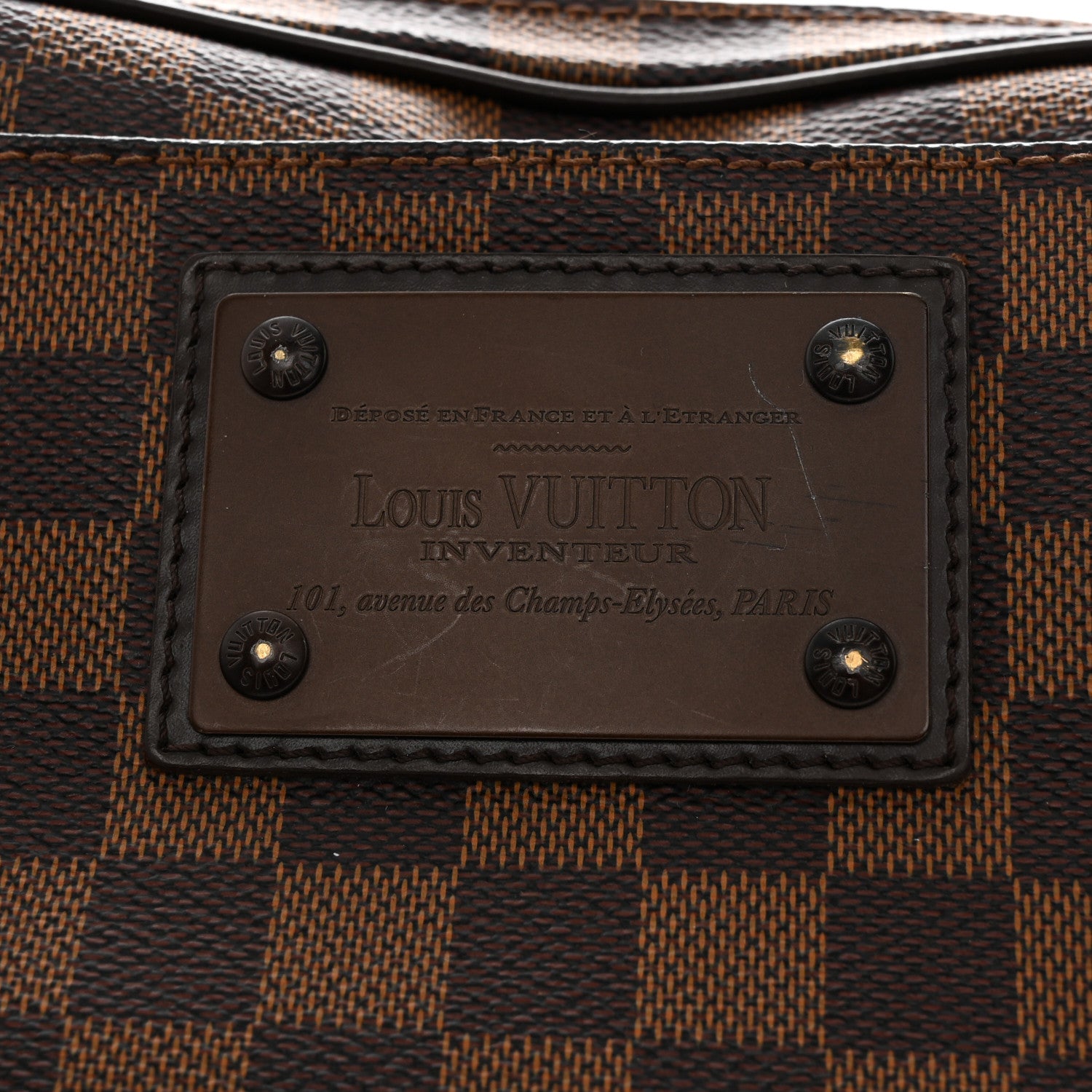 Louis Vuitton Damier Ebene Brooklyn Bum Bag 3 of 11
