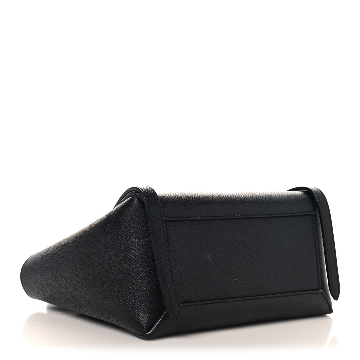 Grained Calfskin Nano Belt Bag Black