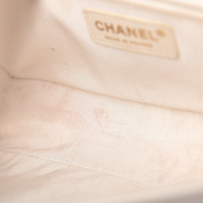 Chanel Caviar Quilted Medium Boy Flap Ivory 8 of 17