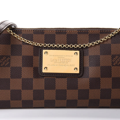 Louis Vuitton Damier Ebene Eva Clutch 7 of 9