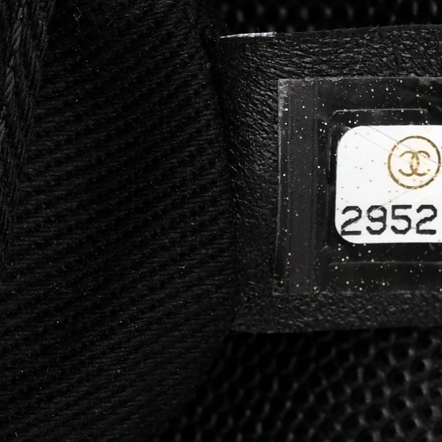 Caviar Lizard Embossed Quilted Small Coco Handle Flap Black