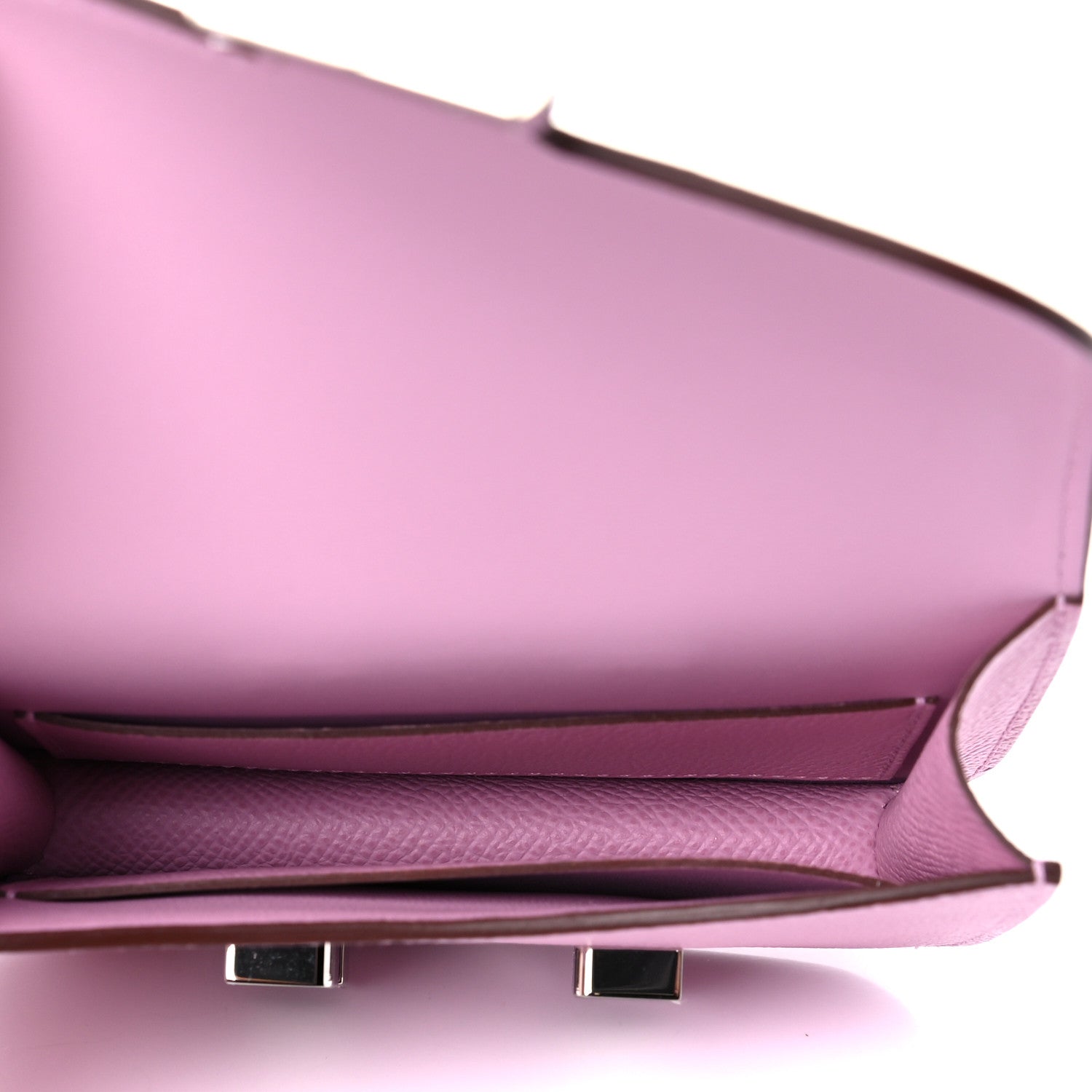 Hermes Epsom Constance Slim Wallet Mauve Sylvestre 6 of 10