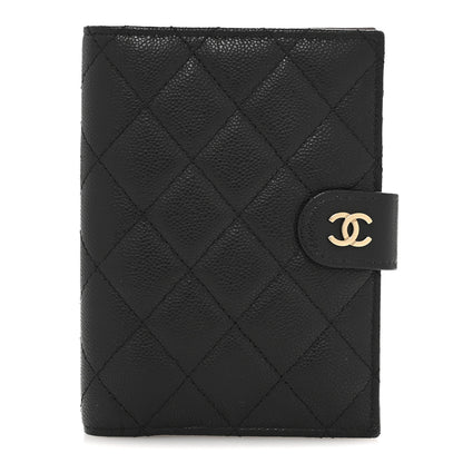 Chanel Caviar Quilted Passport Holder Black 1 of 10