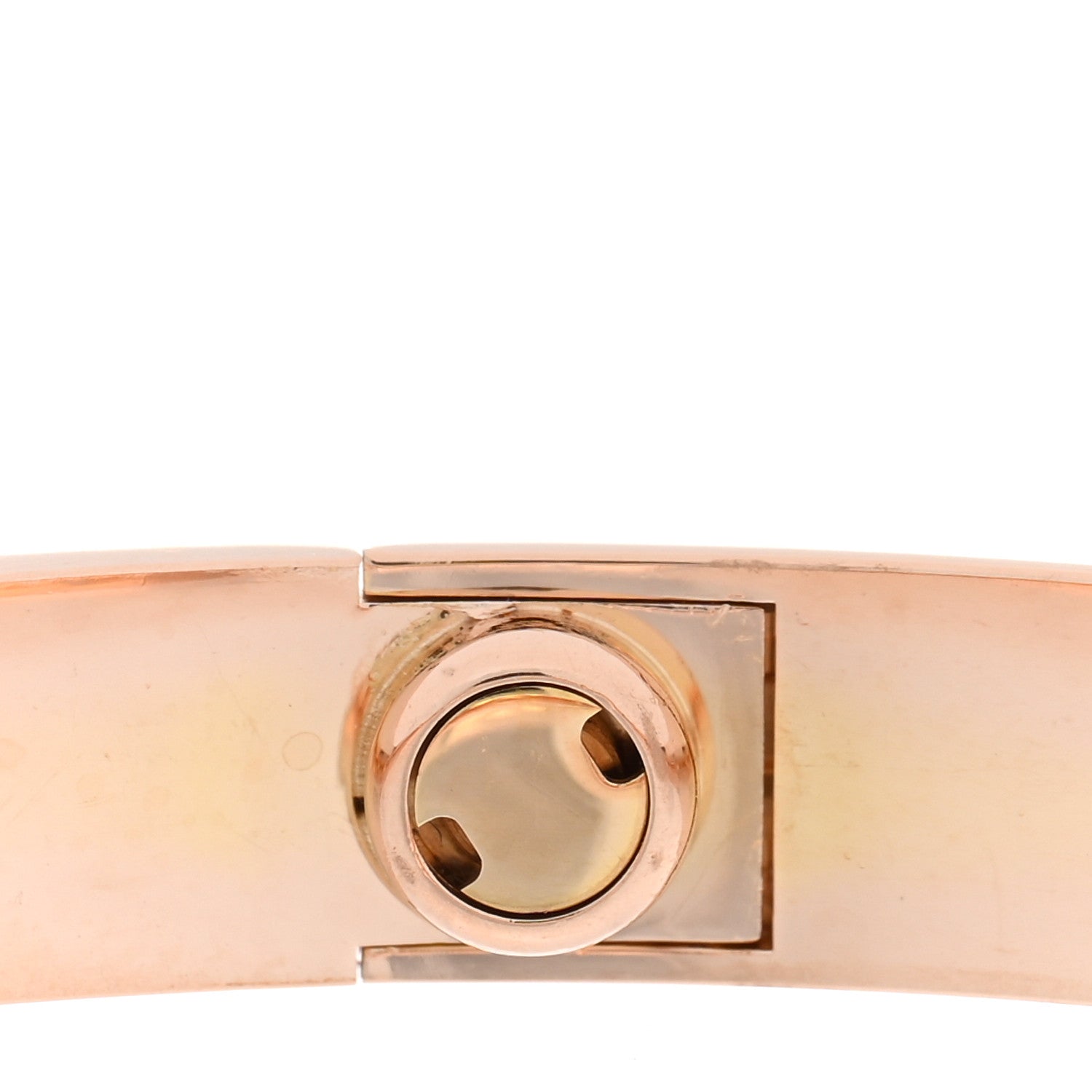 Cartier 18K Pink Gold 10 Diamond LOVE Bracelet 17 6 of 8