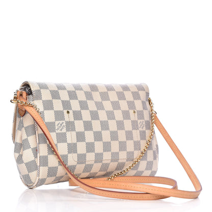 Louis Vuitton Damier Azur Favorite MM 3 of 18