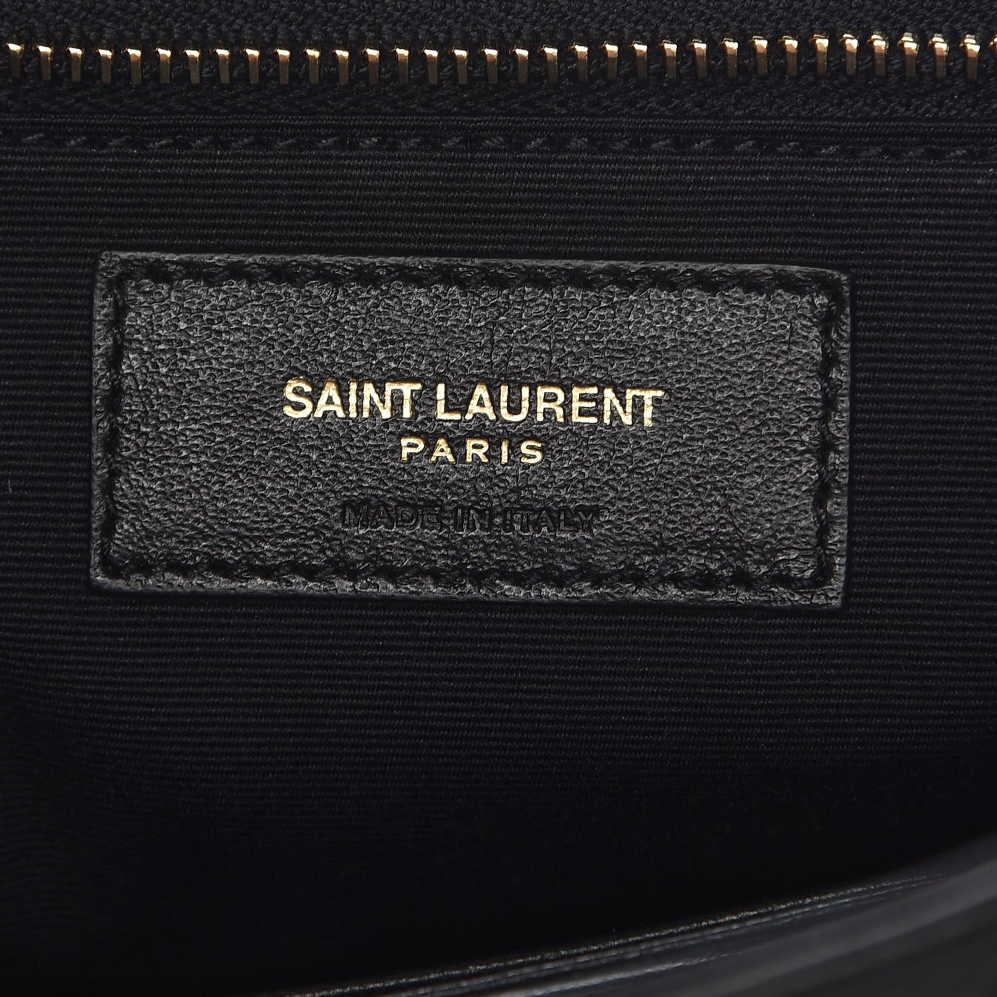 Lambskin Patchwork Monogram Large Jamie Black