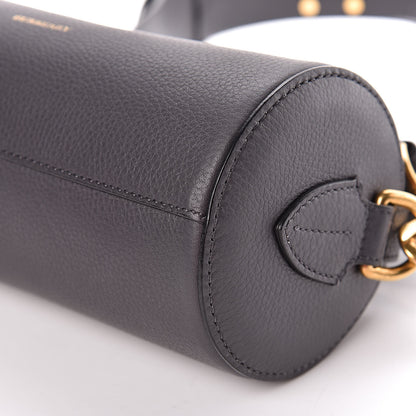 Burberry Calfskin The Barrel Bag Grey 10 of 15