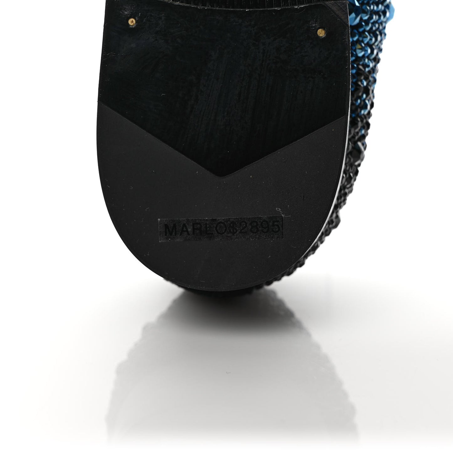 Crystal Marlo Loafers 37 Black Multicolor