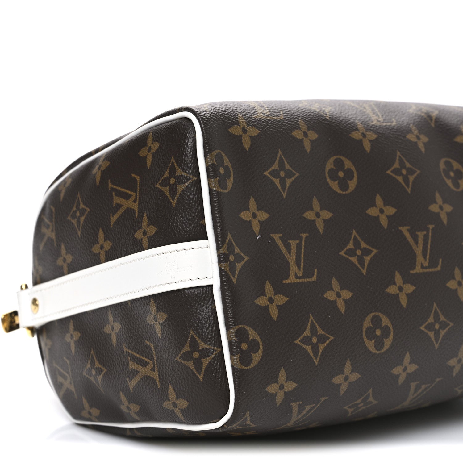 Louis Vuitton Monogram LV Match Speedy Bandouliere 25 White 8 of 11