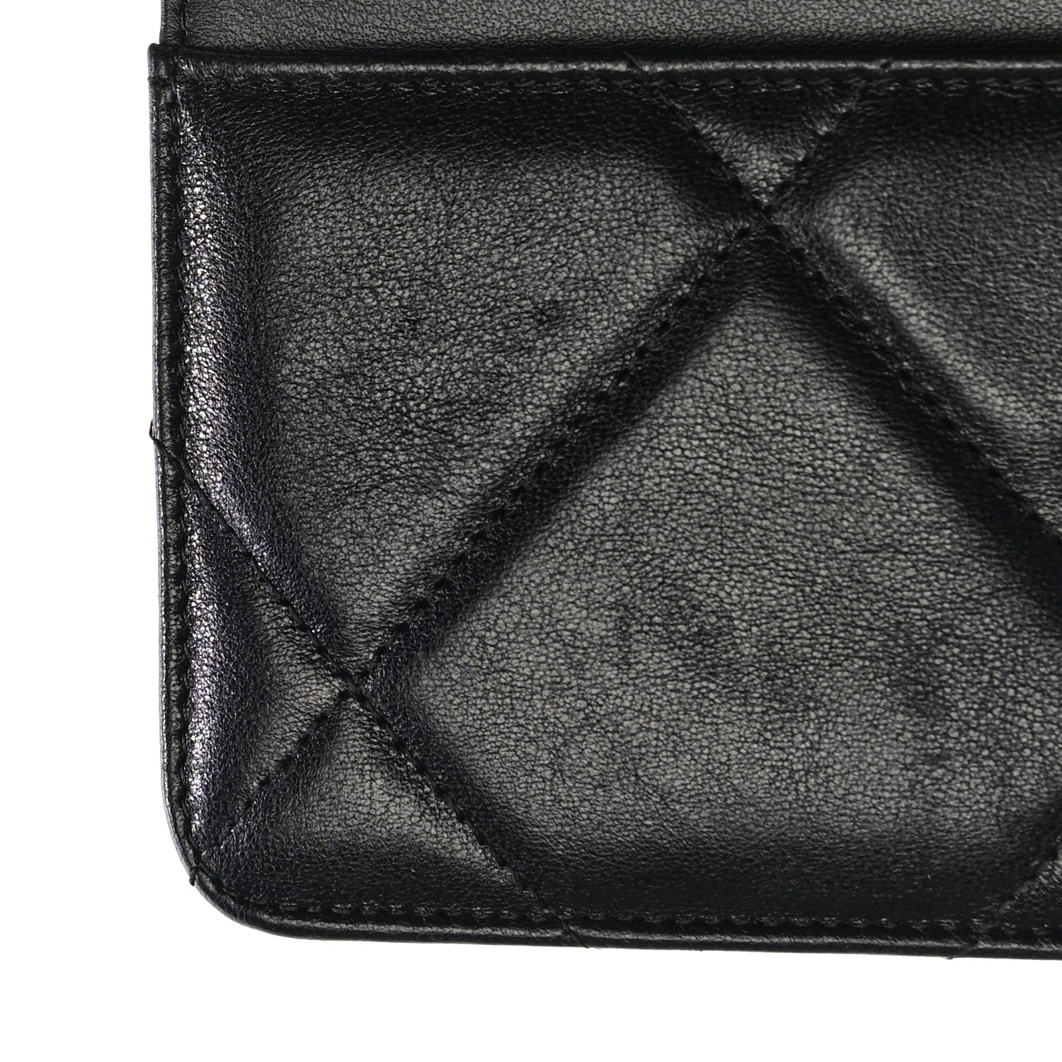 Chanel Lambskin Quilted Chanel 19 Wallet On Chain WOC Black 13 of 17