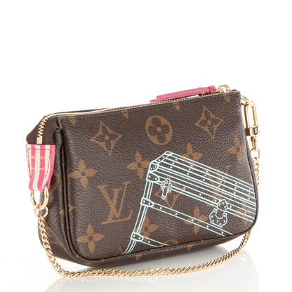 Louis Vuitton Monogram 2014 Christmas Animation Mini Pochette Accessories 3 of 7