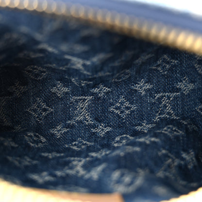 Louis Vuitton Monogram Denim Nano Speedy Blue 5 of 9