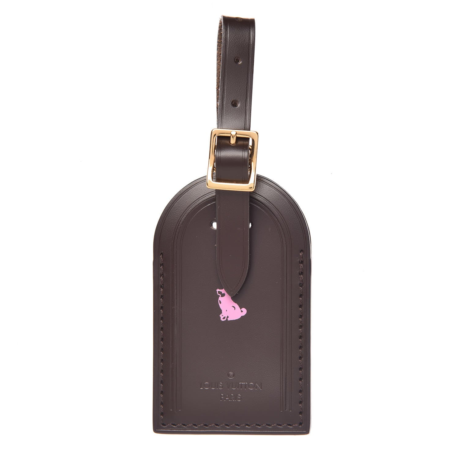 Louis Vuitton Calfskin Luggage Tag Ebene 1 of 3