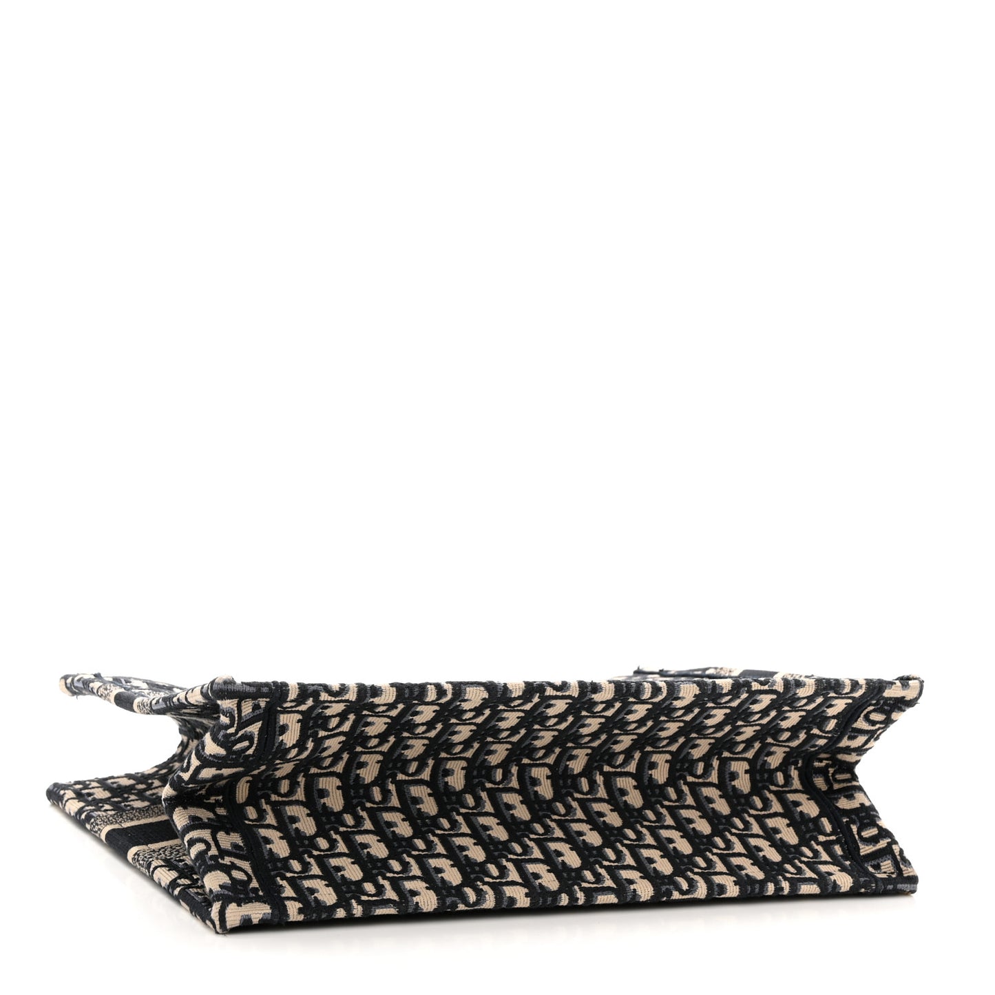 Oblique Medium Book Tote Blue Multicolor
