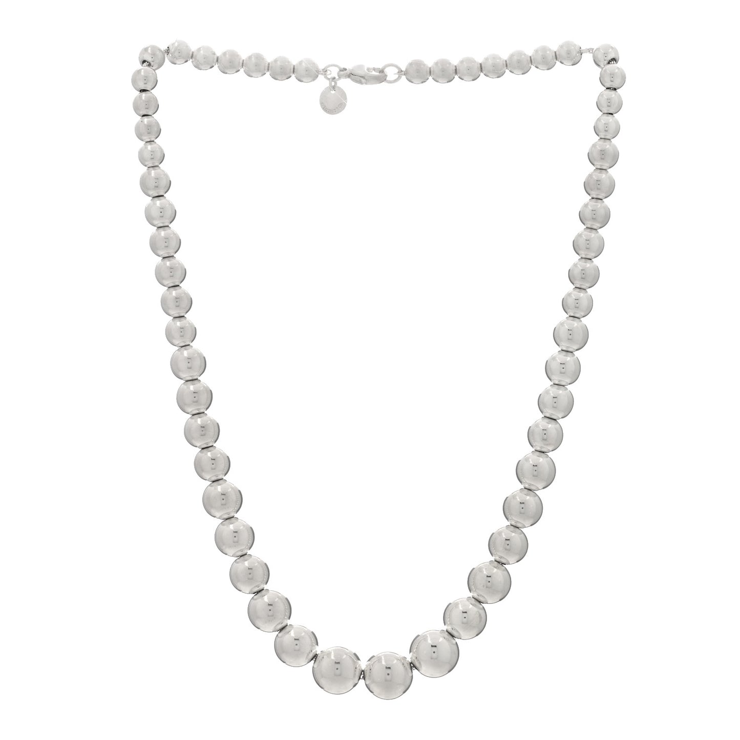 Sterling Silver HardWear Graduated Ball Necklace