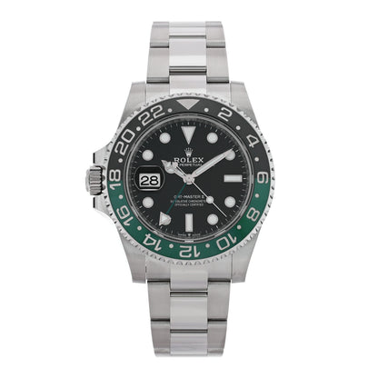 Rolex Stainless Steel 40mm Oyster Perpetual Date GMT Master Ⅱ Sprite Watch 126720VTNR 1 of 5