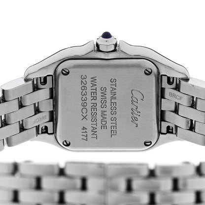 Cartier Stainless Steel Diamond 22mm Panthere Quartz Watch 4 of 5